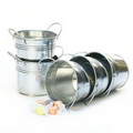 5" Galvanized Side Handle Pail